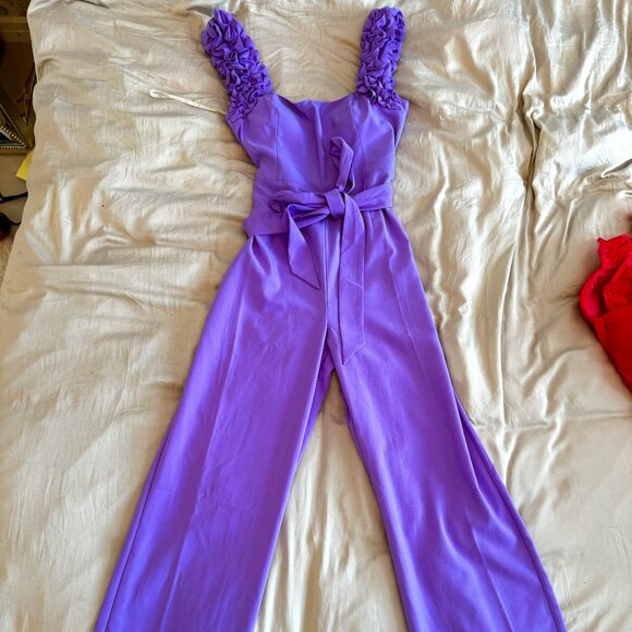 LILLY PULITZER Mystical purple Zima Jumpsuit - Picture 2 of 5